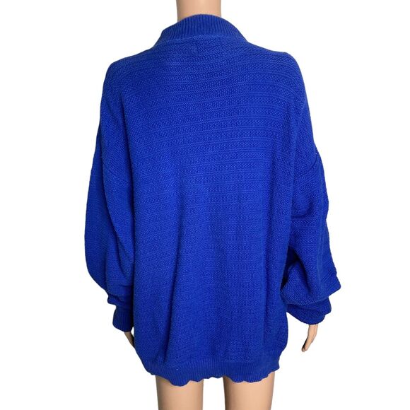 Vintage 80s University of Kentucky Sweater Mens Larg Wildcats Ncaa Football Blue - Picture 12 of 16